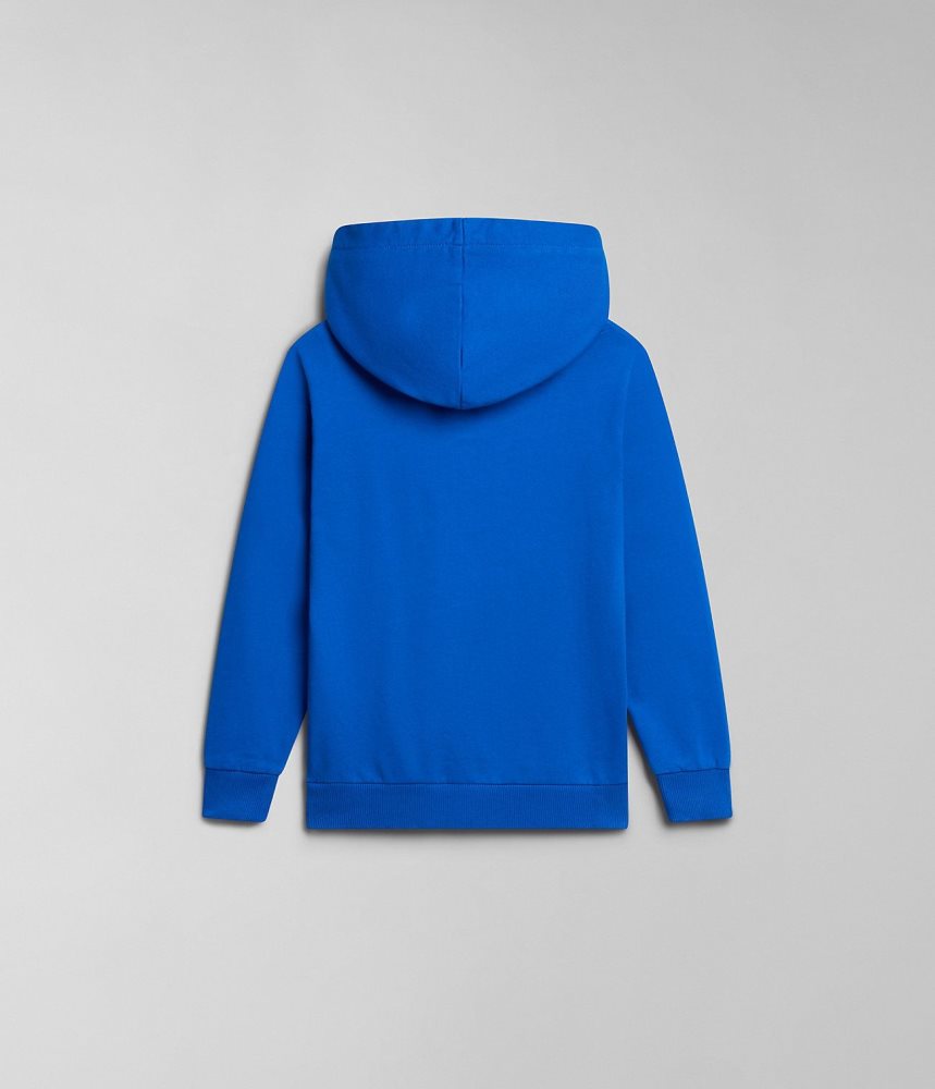 Hanorac cu Gluga Copii Napapijri Kitik Hoodie (4-16 YEARS) Albastri | YRM625109