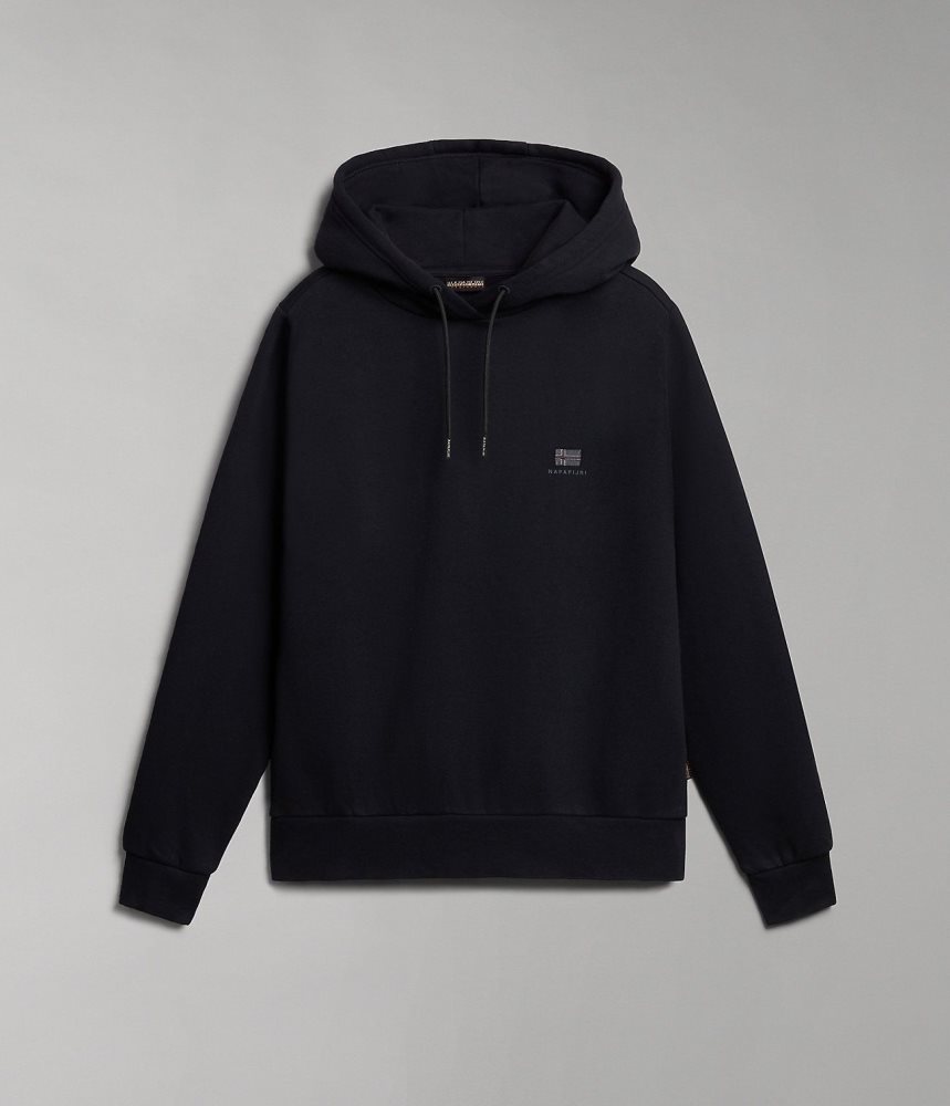 Hanorac cu Gluga Dama Napapijri Nina Winter Hoodie Negrii | WHQ947630