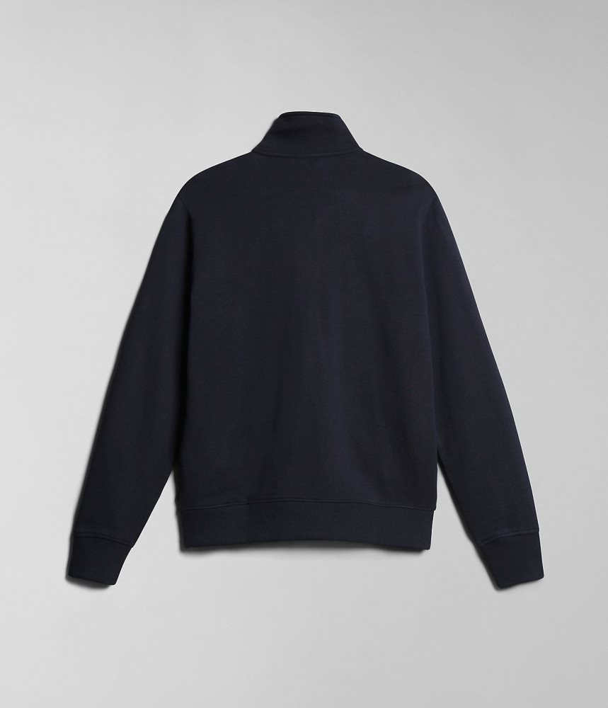 Hanorace Barbati Napapijri Balis Full-Zip Summer Sweatshirt Albastri Inchis | YSE834701