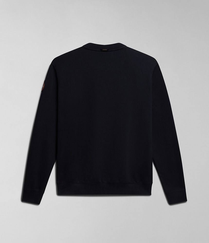 Hanorace Barbati Napapijri Huron Sweatshirt Negrii | FSY869105