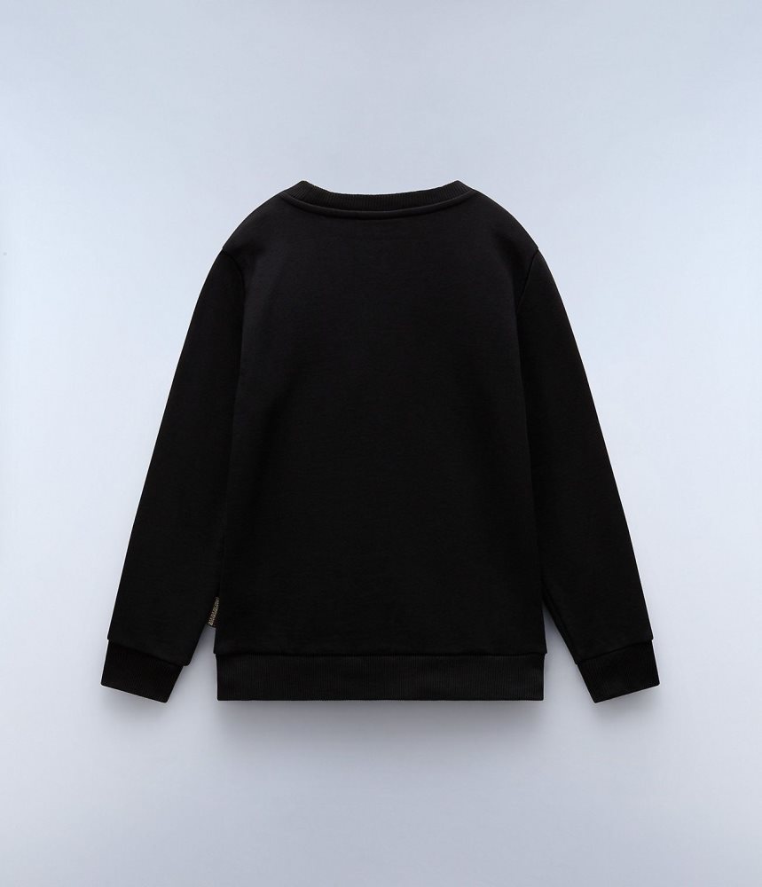 Hanorace Copii Napapijri Balis Sweatshirt Winter (4-16 YEARS) Negrii | UJO852691