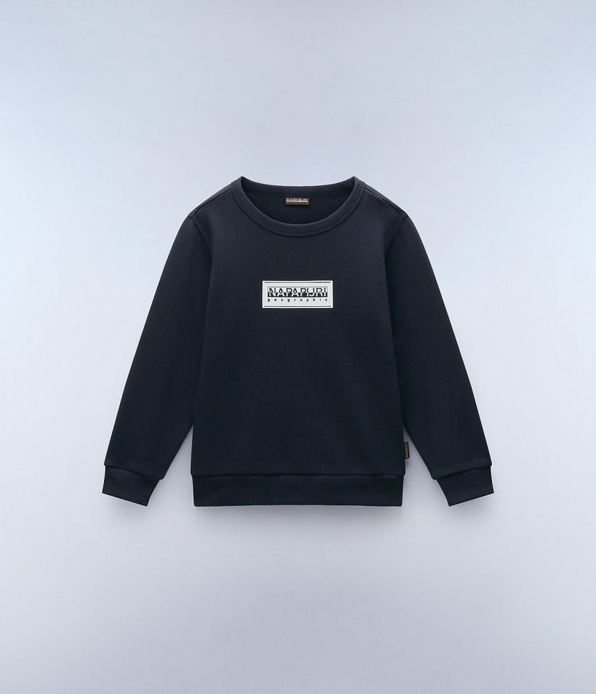 Hanorace Copii Napapijri Chamois Sweatshirt (4-16 YEARS) Albastri Inchis | PBS380792