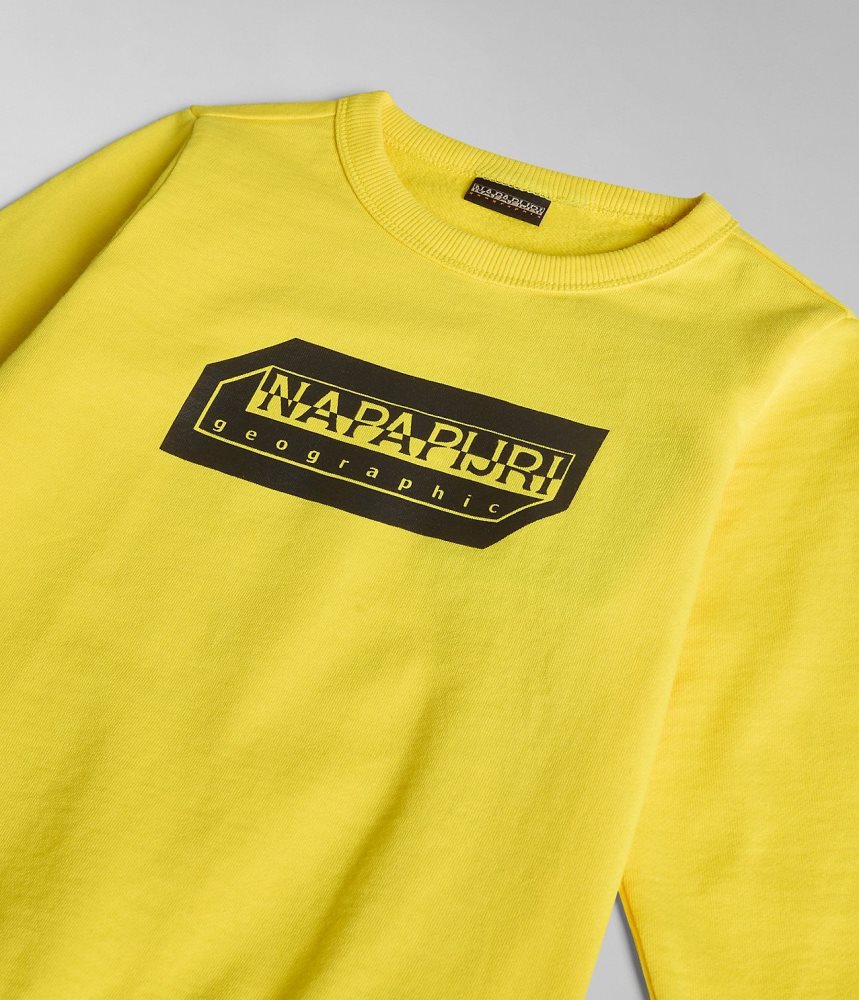 Hanorace Copii Napapijri Kitik Sweatshirt (4-16 YEARS) Galbeni | YMB205347