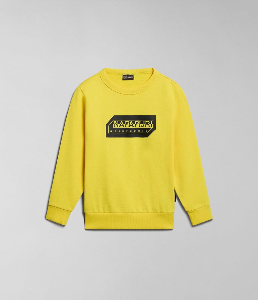 Hanorace Copii Napapijri Kitik Sweatshirt (4-16 YEARS) Galbeni | YMB205347