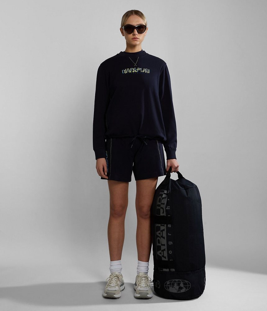 Hanorace Dama Napapijri Kreis Sweatshirt Albastri Inchis | VTW803527