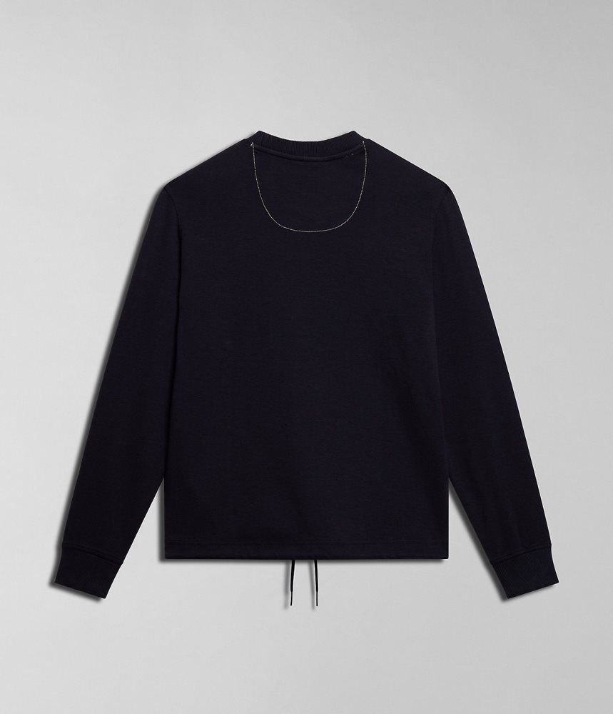 Hanorace Dama Napapijri Kreis Sweatshirt Albastri Inchis | VTW803527
