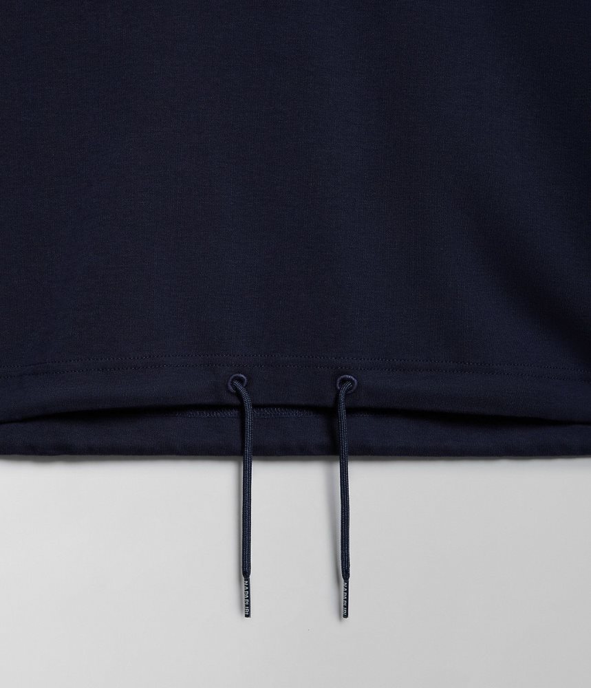 Hanorace Dama Napapijri Kreis Sweatshirt Albastri Inchis | VTW803527