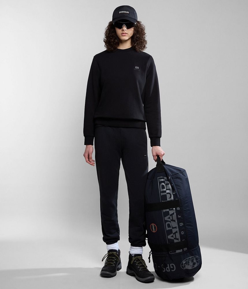 Hanorace Dama Napapijri Nina Summer Sweatshirt Negrii | WOF480613