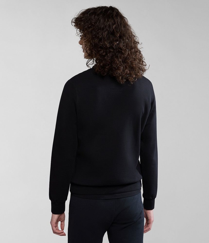 Hanorace Dama Napapijri Nina Summer Sweatshirt Negrii | WOF480613