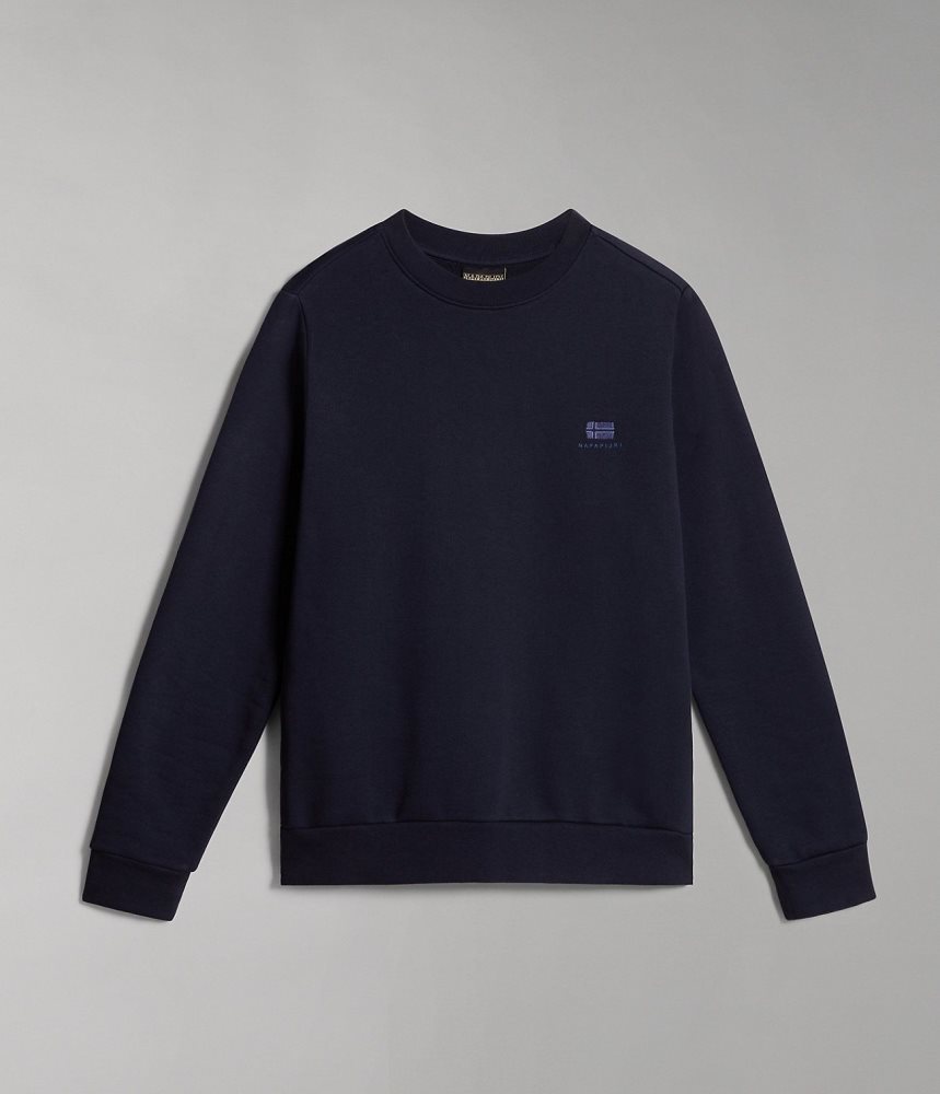 Hanorace Dama Napapijri Nina Winter Sweatshirt Albastri Inchis | RBI283706