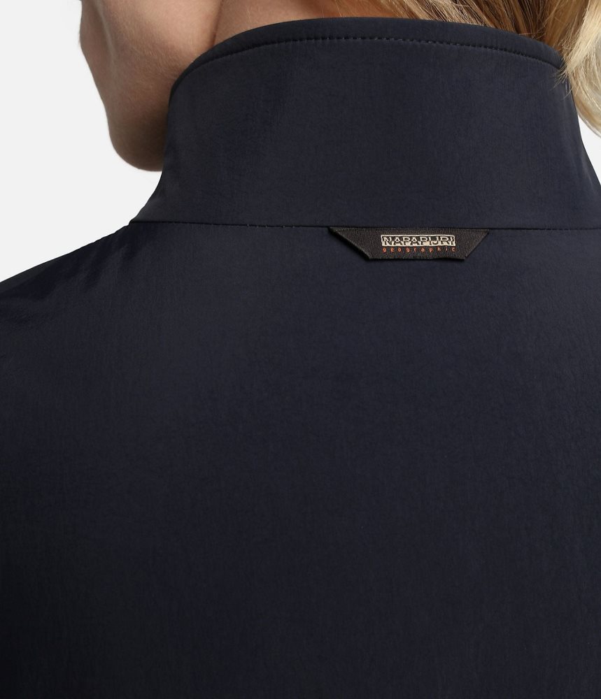 Jachete De Ploaie Barbati Napapijri Montavic Shell Jacket Albastri Inchis | RXU287316