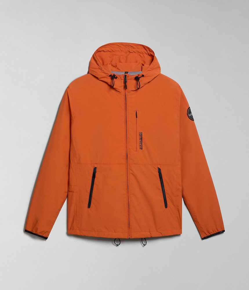 Jachete De Ploaie Barbati Napapijri Tundra Jacket Portocalii | VOT032547