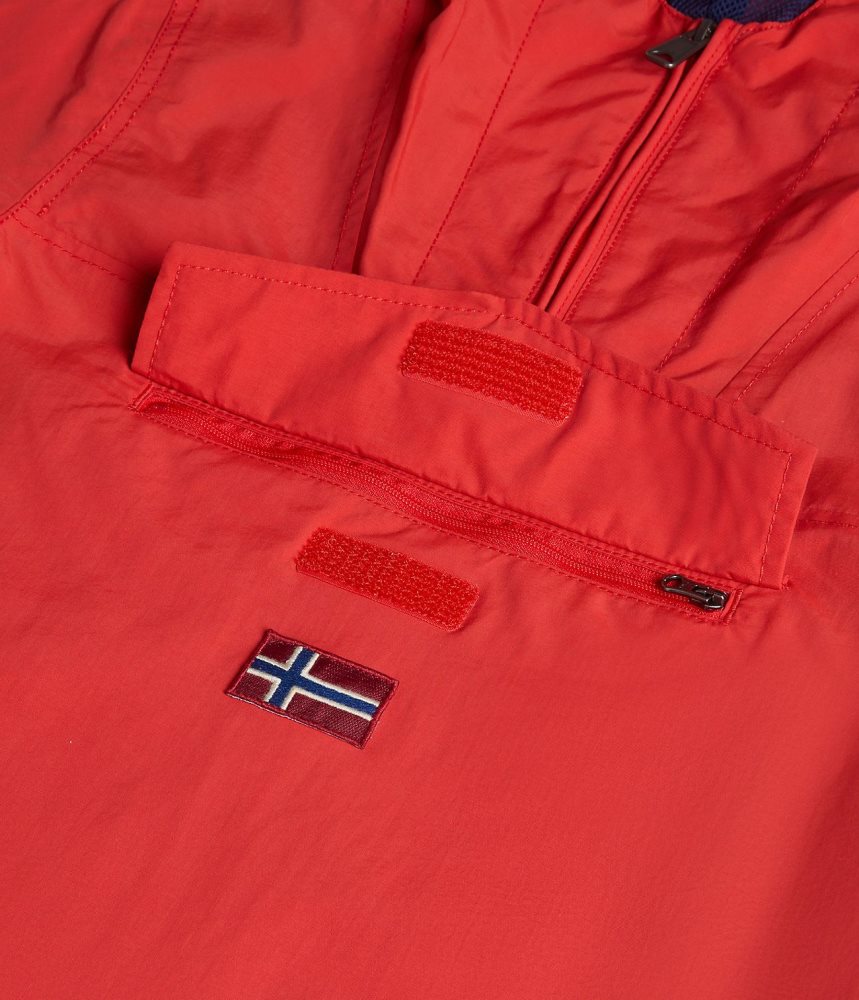 Jachete De Ploaie Copii Napapijri Rainforest Summer Anorak Jacket (4-16 YEARS) Rosii | YZH605831