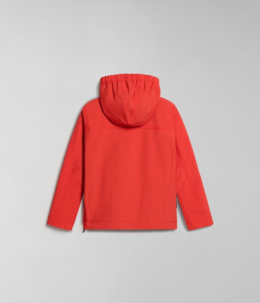 Jachete De Ploaie Copii Napapijri Rainforest Summer Anorak Jacket (4-16 YEARS) Rosii | YZH605831