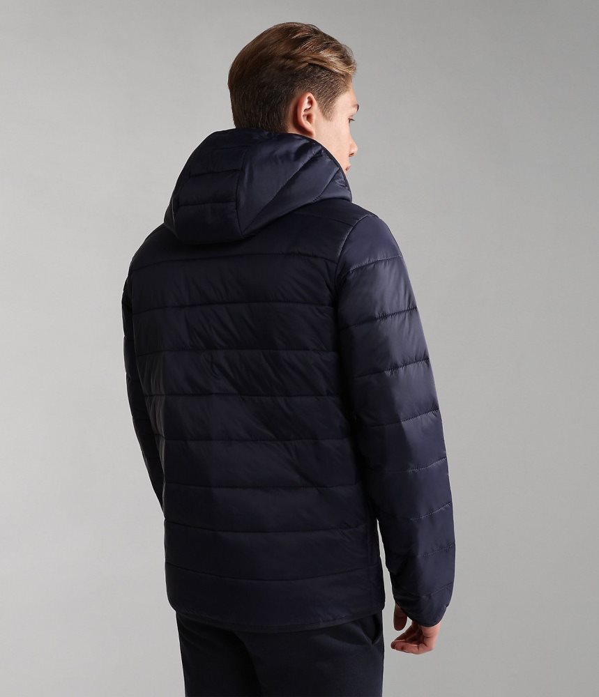 Jachete De Ploaie Copii Napapijri Verna Puffer Jacket (4-16 YEARS) Albastri Inchis | XDB109453