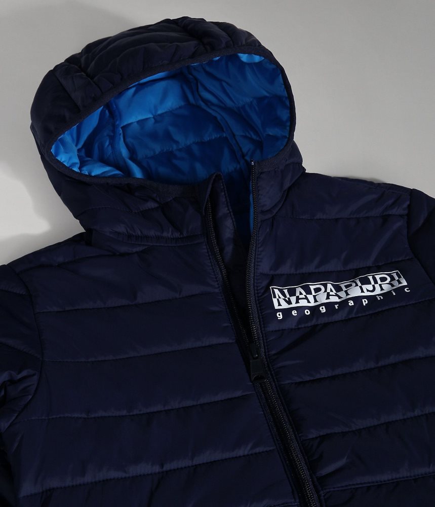 Jachete De Ploaie Copii Napapijri Verna Puffer Jacket (4-16 YEARS) Albastri Inchis | XDB109453