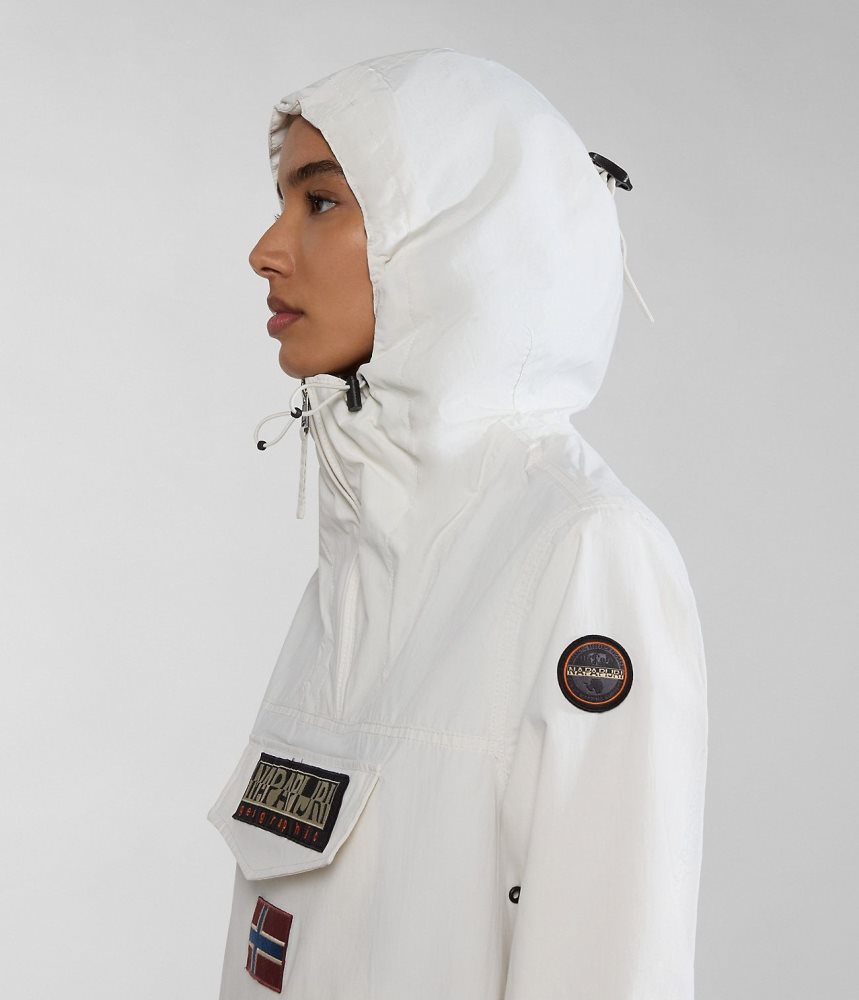 Jachete De Ploaie Dama Napapijri Rainforest Summer Anorak Jacket Albi | ZKA520638