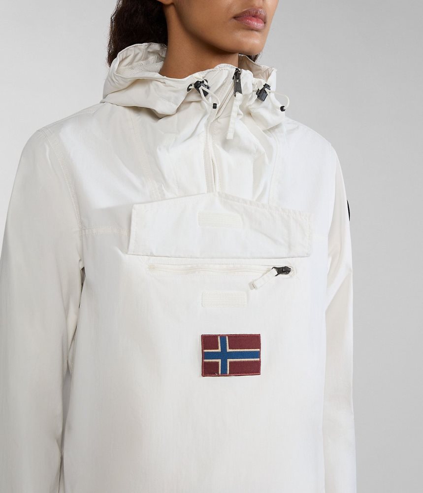 Jachete De Ploaie Dama Napapijri Rainforest Summer Anorak Jacket Albi | ZKA520638