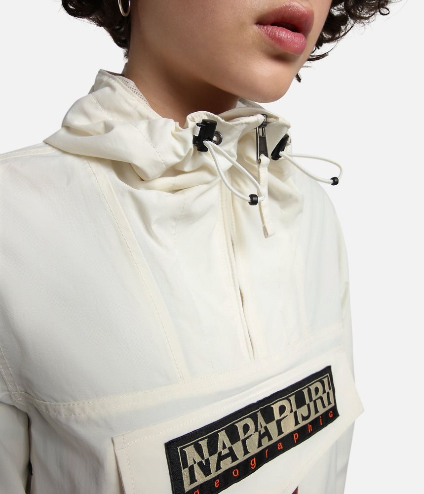 Jachete De Ploaie Dama Napapijri Rainforest Summer Anorak Jacket Albi | ZKA520638