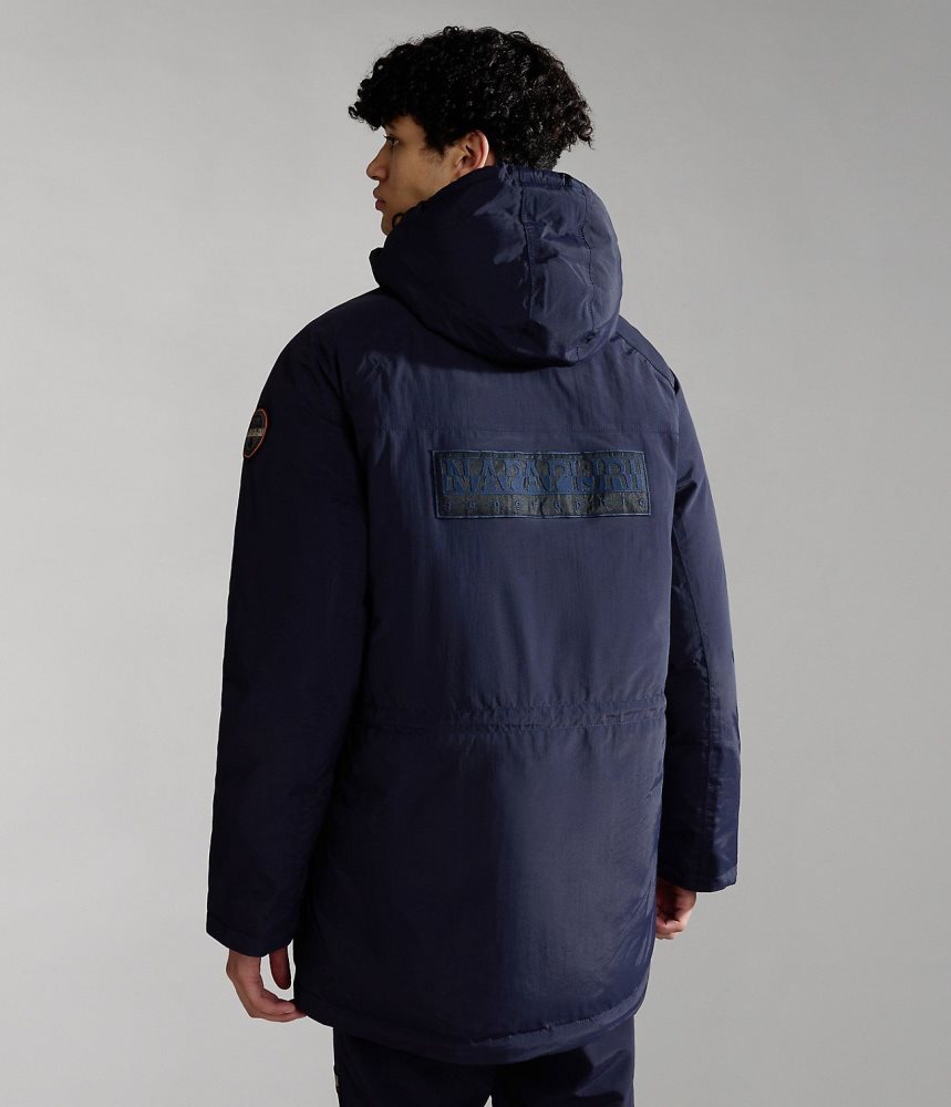 Jachete Parka Barbati Napapijri Epoch Parka Jacket Albastri Inchis | CQN421560
