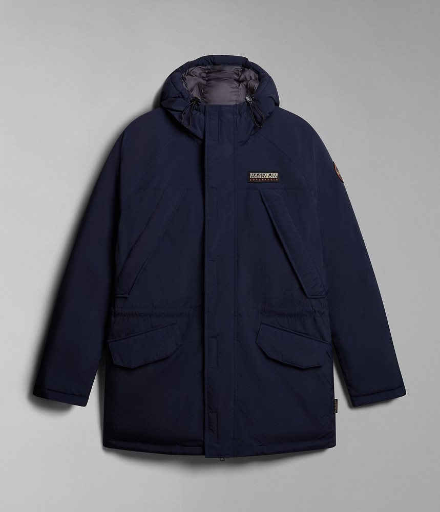 Jachete Parka Barbati Napapijri Epoch Parka Jacket Albastri Inchis | CQN421560