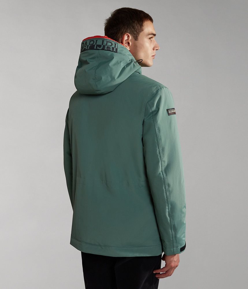 Jachete Parka Barbati Napapijri Field Jacket Verzi | WIZ479635