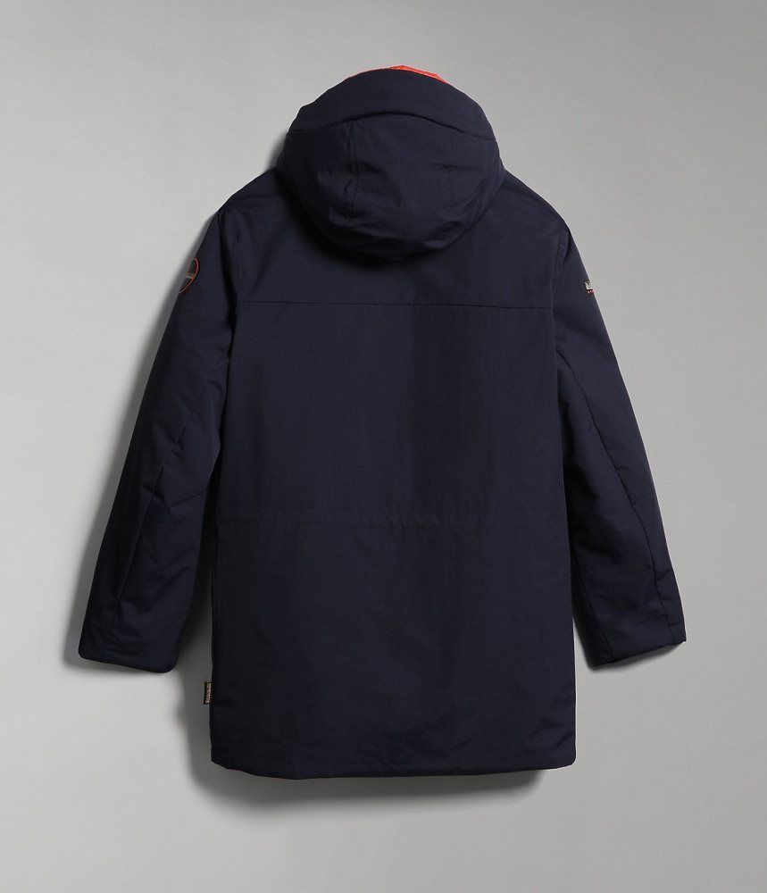 Jachete Parka Barbati Napapijri Rankine Parka Jacket Albastri Inchis | YAN519346