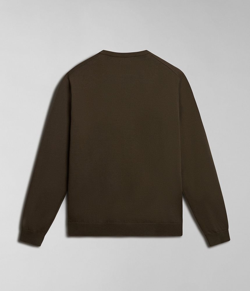 Jumpers Barbati Napapijri Barensee Jumper Verzi | YVA079624