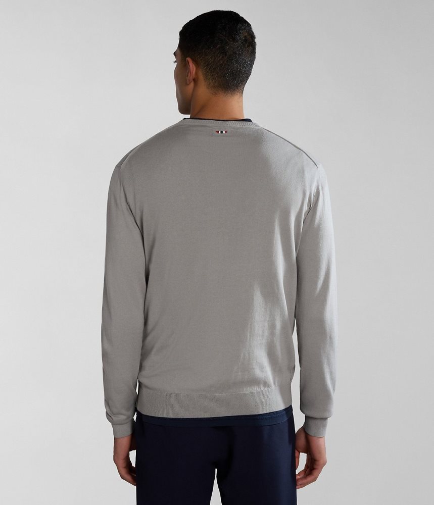 Jumpers Barbati Napapijri Decatur Jumper Gri | XKI092564