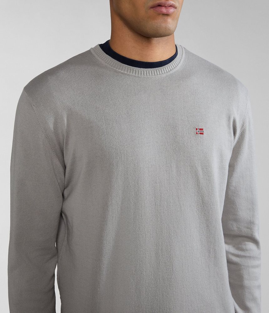 Jumpers Barbati Napapijri Decatur Jumper Gri | XKI092564
