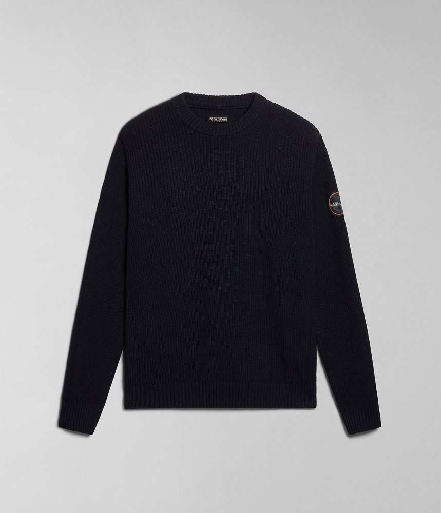 Jumpers Barbati Napapijri Gwich Jumper Albastri Inchis | ZDB359846