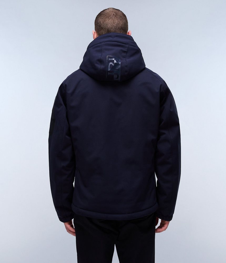Lightweight Jackets Barbati Napapijri Lorze Short jacket Albastri Inchis | PSY837165