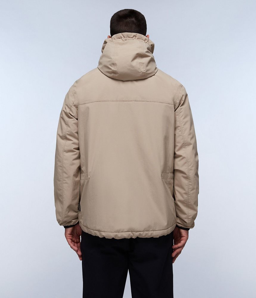 Lightweight Jackets Barbati Napapijri Tundra Winter Jacket Bej | ROW374859