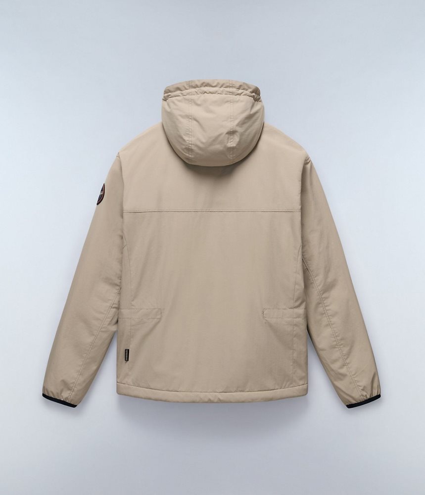 Lightweight Jackets Barbati Napapijri Tundra Winter Jacket Bej | ROW374859