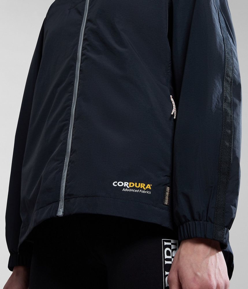 Lightweight Jackets Dama Napapijri Makay Windbreaker Negrii | XOR192486