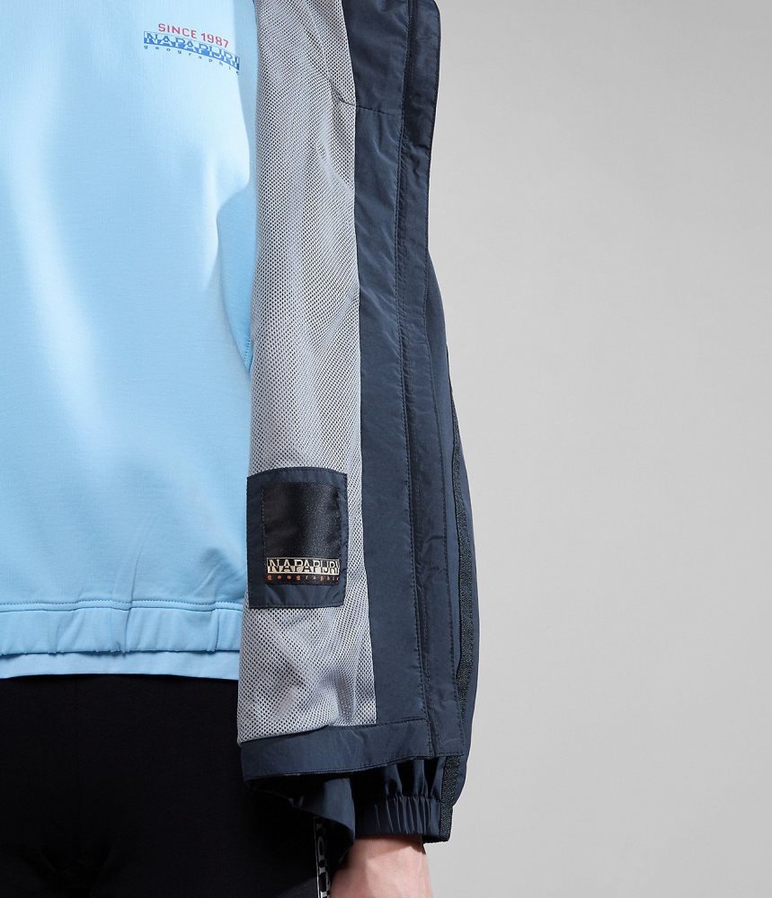 Lightweight Jackets Dama Napapijri Makay Windbreaker Negrii | XOR192486