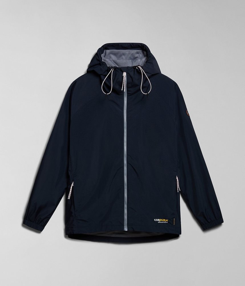 Lightweight Jackets Dama Napapijri Makay Windbreaker Negrii | XOR192486