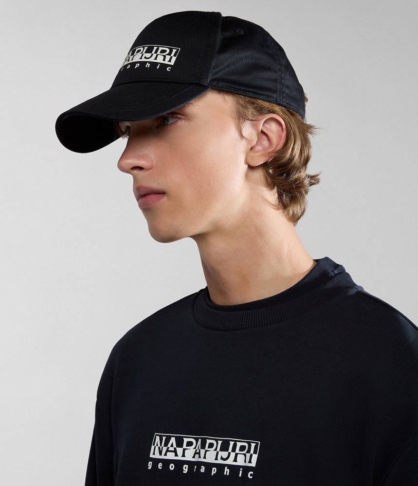 Palarie Barbati Napapijri Box Cap Negrii | ZEL245183