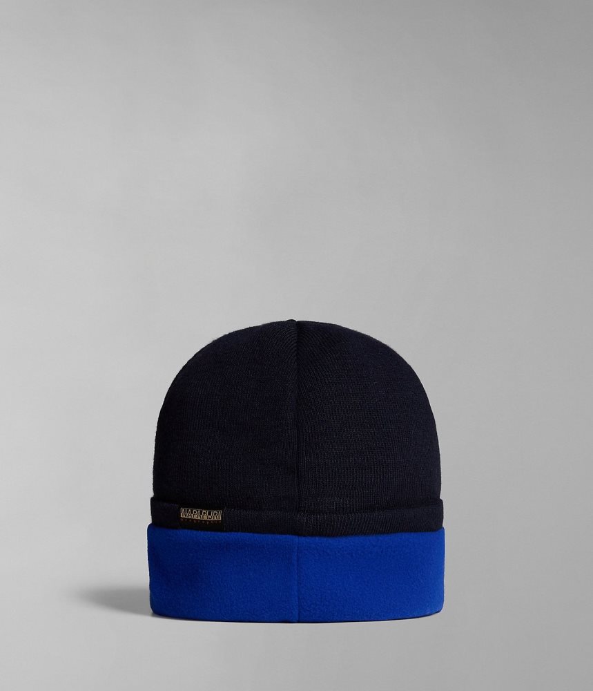 Palarie Copii Napapijri Halley Beanie Albastri Inchis | LCK739482