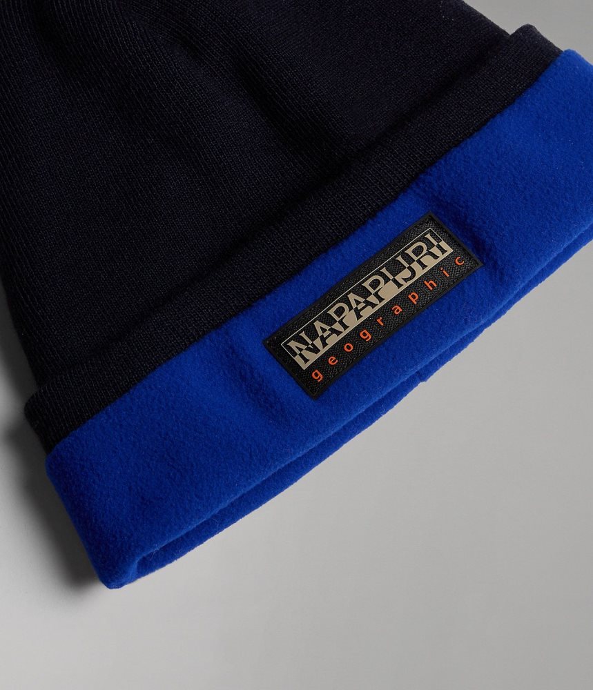 Palarie Copii Napapijri Halley Beanie Albastri Inchis | LCK739482