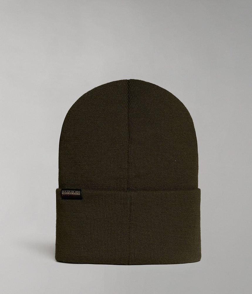 Palarie Copii Napapijri Mountain Beanie Kaki Verzi | TQH630148