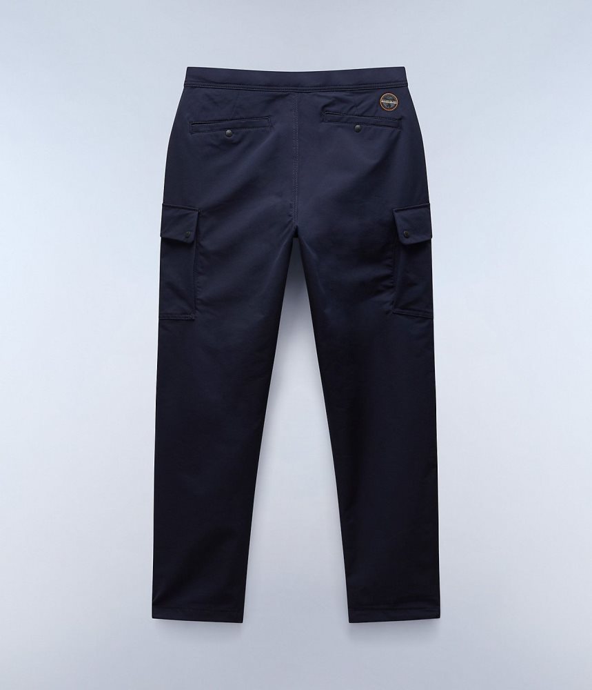 Pantaloni Cargo Barbati Napapijri Broc Cargo Trousers Albastri Inchis | ROQ570342