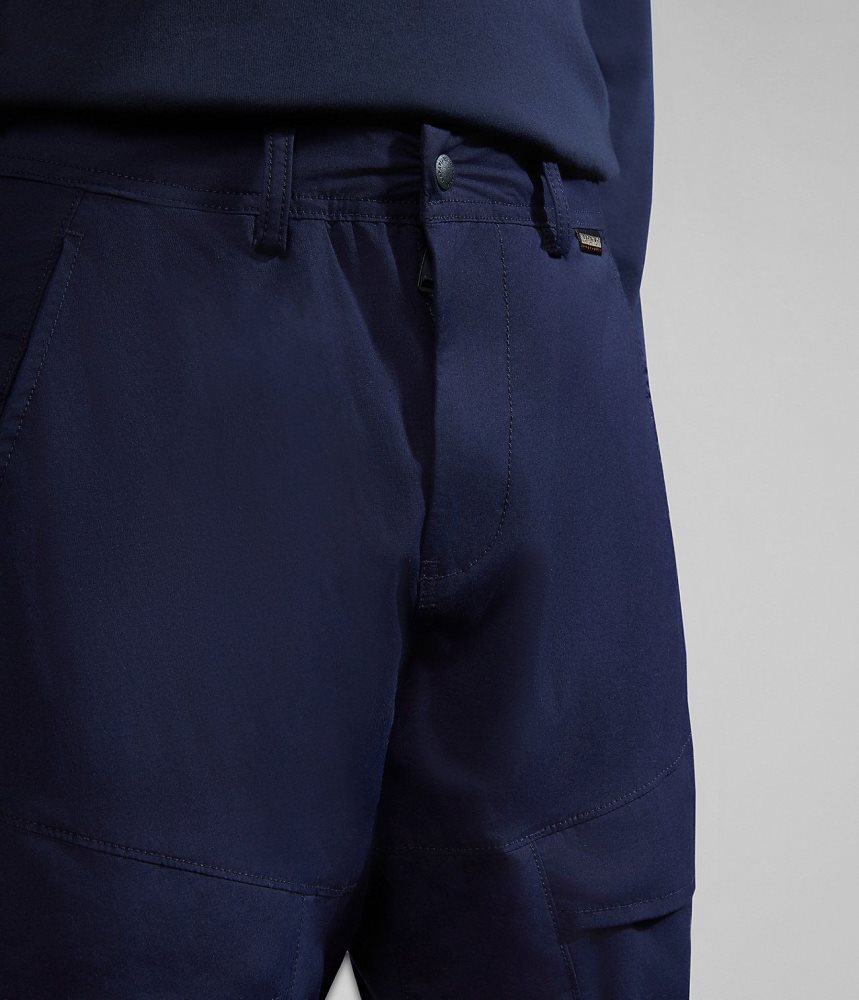 Pantaloni Cargo Barbati Napapijri Carchi Cargo Trousers Albastri Inchis | QRW391807