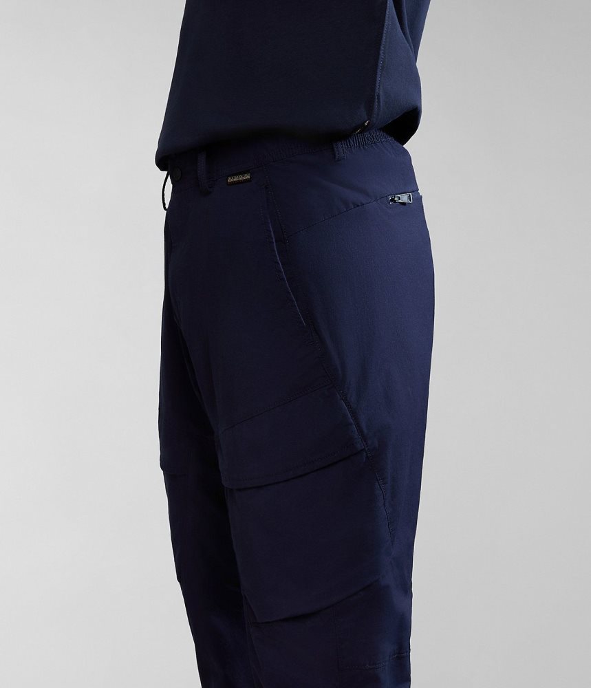 Pantaloni Cargo Barbati Napapijri Carchi Cargo Trousers Albastri Inchis | QRW391807