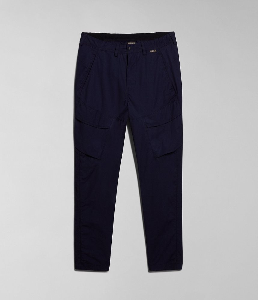 Pantaloni Cargo Barbati Napapijri Carchi Cargo Trousers Albastri Inchis | QRW391807