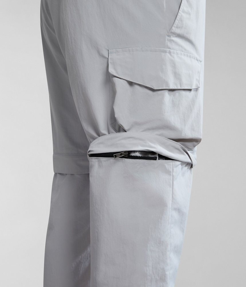 Pantaloni Cargo Barbati Napapijri Circular Cargo Trousers by Moreno Ferrari Gri | OAF064398