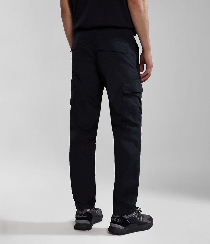 Pantaloni Cargo Barbati Napapijri Faber Cargo Trousers Negrii | VHW628514