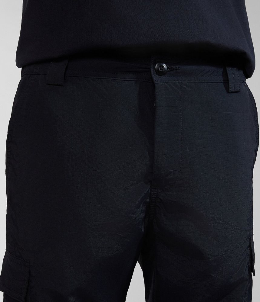 Pantaloni Cargo Barbati Napapijri Faber Cargo Trousers Negrii | VHW628514