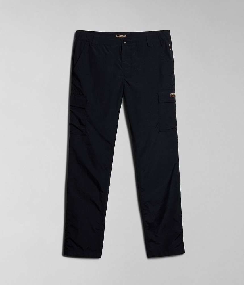 Pantaloni Cargo Barbati Napapijri Faber Cargo Trousers Negrii | VHW628514