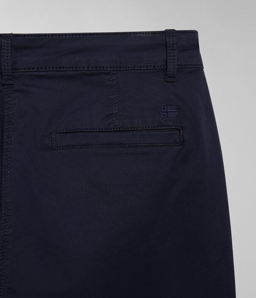 Pantaloni Chino Dama Napapijri Meridian Chino Trousers Albastri Inchis | XWH738965